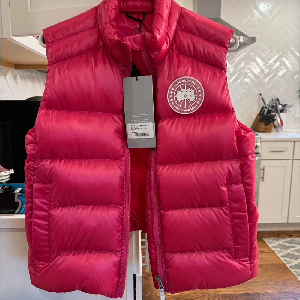 Canada Goose Summit Pink Puffer Vest